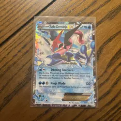 Pokemon TCG Ash-Greninja EX XY133 Blackstar Promo 2016 RARE LP - Image 1