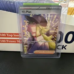 Pokemon Black Bolt N's Plan 170/086 NM - Image 1