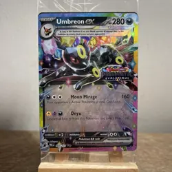 Umbreon Ex Stamped Pokemon Prismatic Evolutions Promo Surprise Box 60/131 - Image 1