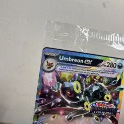 Umbreon Ex Stamped Pokemon Prismatic Evolutions Promo Surprise Box 60/131 - Image 2