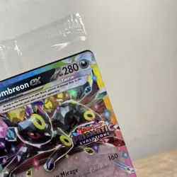 Umbreon Ex Stamped Pokemon Prismatic Evolutions Promo Surprise Box 60/131 - Image 3