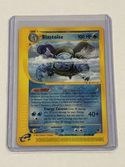 Blastoise - 37/165 - Pokemon Expedition Non-Holo - Rare - NM - Image 1