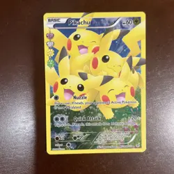 Pokemon TCG Pikachu Full Art RC29/RC32 Generations Radiant Collection 2016 - Image 3