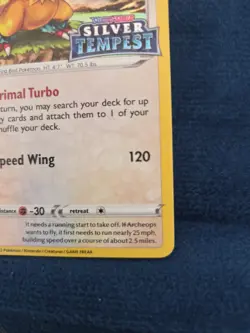 Pokemon TCG Archeops Prerelease Promo Silver Tempest SWSH272 Sword & Shield NM - Image 4