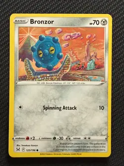 Bronzor 125/196 non-holo ~ Tomokazu Komiya Gallery ~ Pokemon TCG - Image 1