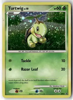 Turtwig ⭐ DP01 Promo DP Black Star Promos 2007 Pokemon LP - Image 1