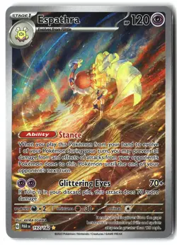 Espathra ⭐ 197/182 Holo Illustration Rare Paradox Rift 2023 Pokemon NM - Image 1