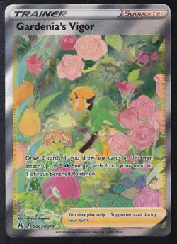 Pokemon Gardenia's Vigor GG61/GG70 Crown Zenith Trainer Fullart - Image 1