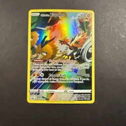 Pokemon TCG Galarian Zapdos SWSH283 Black Star Promo - Image 1