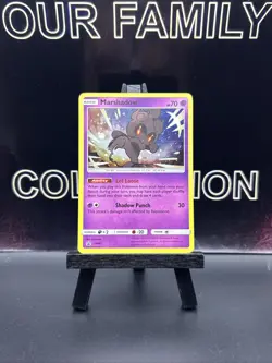 Marshadow - SM85 - Sun & Moon Black Star Promo Holo Pokemon LP - Image 1