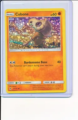 Pokemon Cubone 57/131 Holo General Mills Promo Forbidden Light (A) - Image 1