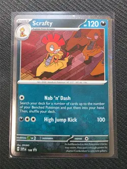 Scrafty SVP188 NM - Black Star Promo - 2025 TCG Pokemon Journey Together - Image 1