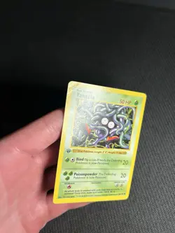 Pokemon TCG Tangela 66/102 1st Edition Base Set (Shadowless) Common HP/DMG - Image 4