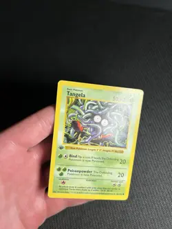Pokemon TCG Tangela 66/102 1st Edition Base Set (Shadowless) Common HP/DMG - Image 5