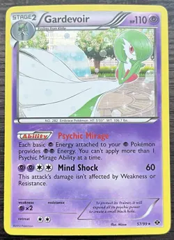 Gardevoir 57/99 Pokemon TCG Black & White Next Destinies Holo MINT NM - Image 1