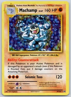 Machamp 59/108 (NM) - XY: Evolutions - Holo Rare - Pokemon TCG - Image 1