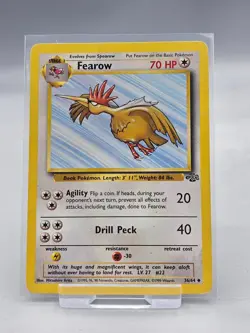 Pokemon TCG Fearow Jungle 36/64 Regular Unlimited Uncommon - Image 1