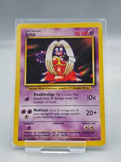 Pokemon TCG Jynx Base Set 31/102 Regular Unlimited Uncommon WOTC Vintage - Image 1
