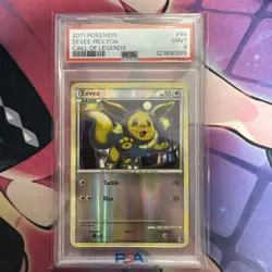 Pokemon TCG Eevee Call of Legends 56/95 Reverse Holo Common PSA 9 POP 33 - Image 1