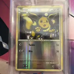 Pokemon TCG Eevee Call of Legends 56/95 Reverse Holo Common PSA 9 POP 33 - Image 3