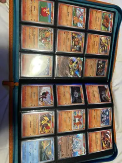 Pokemon Obsidian Flames Complete Set With VaultX Binder - Image 4
