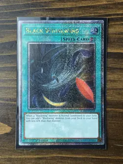 Yugioh Black Whirlwind - RA03-EN219 - Quarter Century Secret - 1st Ed NM - Image 1