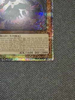 Yugioh Blackwing - Simoon The Poison Wind QCR RA01-EN012 1st Edition VLP - Image 4