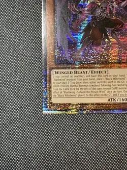 Yugioh Blackwing - Simoon The Poison Wind QCR RA01-EN012 1st Edition VLP - Image 5
