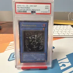 Yu-Gi-Oh! Starter Deck Pegasus Relinquished SDP-001 Unlimited Ultra Rare PSA 9 - Image 1