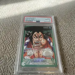 2022 One Piece OP01 Alternate Art Kozuki Oden #31 PSA 10 GEM MINT - Image 1