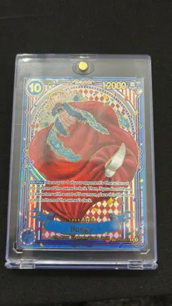ONE PIECE CCG: Buggy - OP09-051 (SP) (Gold) - The Azure Sea's Seven (OP14) - Image 1