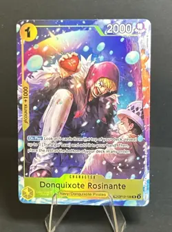 One Piece Tcg -Donquixote Rosinante-Treasure Rare Op12-108 English - Image 3