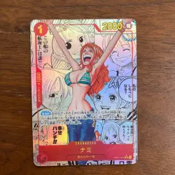 One Piece Nami Manga Alternate Art OP01-016 Japanese - Image 3