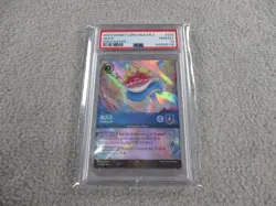 Disney Lorcana Alice Growing Girl Enchanted PSA 10 213/204 Gem Mint - Image 1