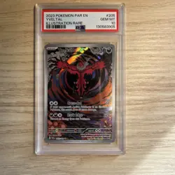 PSA 10 Yveltal 205/182 Illustration Rare Sv: Paradox Rift Pokemon TCG 🔥💎 - Image 1