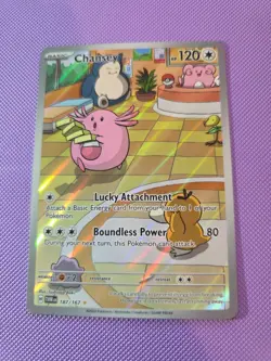 2024 Pokemon SV Twilight Masquerade TWM EN Chansey #187/167 - Image 1