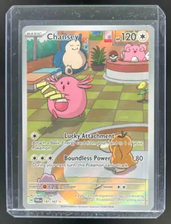 2024 Pokemon SV Twilight Masquerade TWM EN Chansey #187/167 - Image 1
