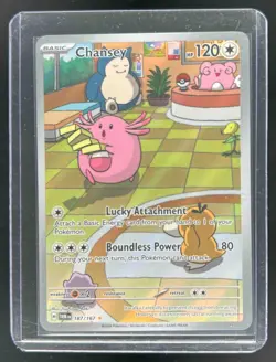 2024 Pokemon SV Twilight Masquerade TWM EN Chansey #187/167 - Image 1