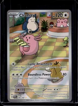 2024 Pokemon SV Twilight Masquerade Chansey #187/167 - Image 1