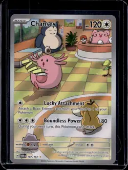 2024 Pokemon SV Twilight Masquerade Chansey #187/167 - Image 1