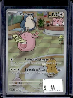 2024 Pokemon SV Twilight Masquerade TWM EN Chansey #187/167 - Image 1