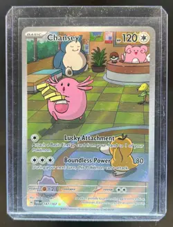 2024 Pokemon SV Twilight Masquerade TWM EN Chansey #187/167 - Image 1