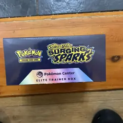 Pokemon TCG Scarlet Violet Surging Sparks Pokemon Center Elite Trainer Box ETB - Image 5
