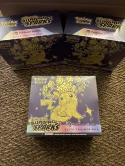 Pokemon TCG Scarlet Violet Surging Sparks Pokemon Center Elite Trainer Box ETB - Image 1