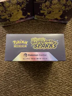 Pokemon TCG Scarlet Violet Surging Sparks Pokemon Center Elite Trainer Box ETB - Image 4