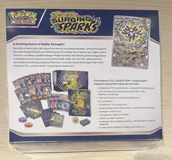 Pokemon TCG Scarlet Violet Surging Sparks Pokemon Center Elite Trainer Box ETB - Image 2