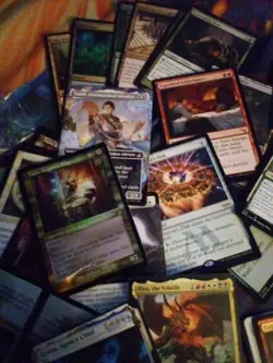1000 MTG BULK CARD INSTANT COLLECTION W/ RARES,FOILS AND VINTAGE Back To Revised - Image 3
