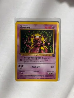Mewtwo 14/53 Black Star Promo Pokemon TCG WOTC Vintage LP - Image 1