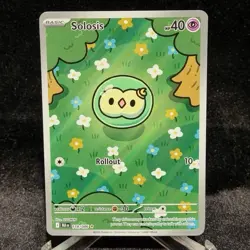 Solosis 118/086 Sv: Black Bolt Holo “Booger Mew” Pokemon 2025 TCG - Image 1