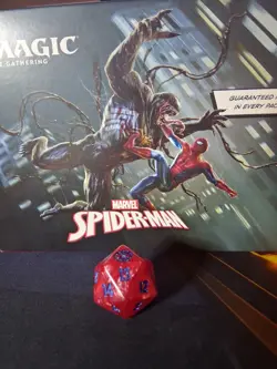Oversized D20 Spindown Life Counter [Marvel's Spider-Man] MTG Magic SPM Magic - Image 1